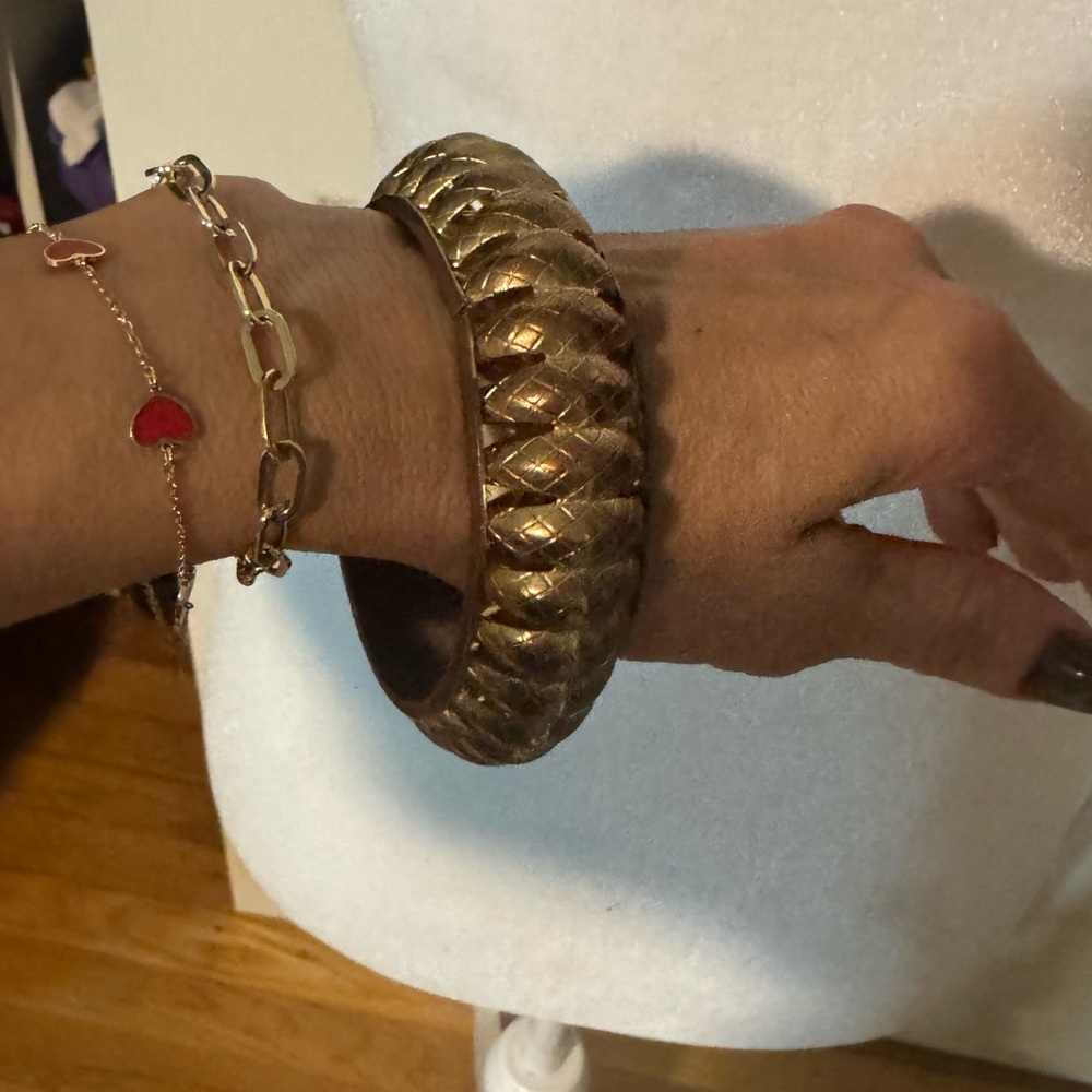 Chunky Gold Bracelet